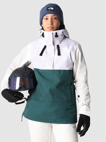 Veste outdoor 'TANAGER' THE NORTH FACE en blanc : devant