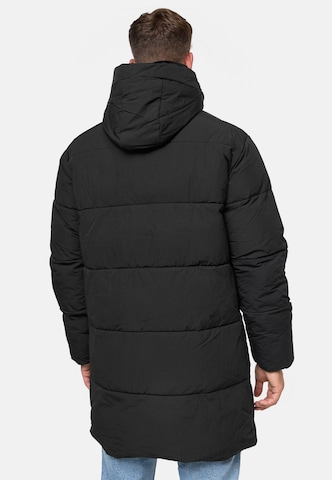 INDICODE JEANS Winter Jacket 'Dexter' in Black