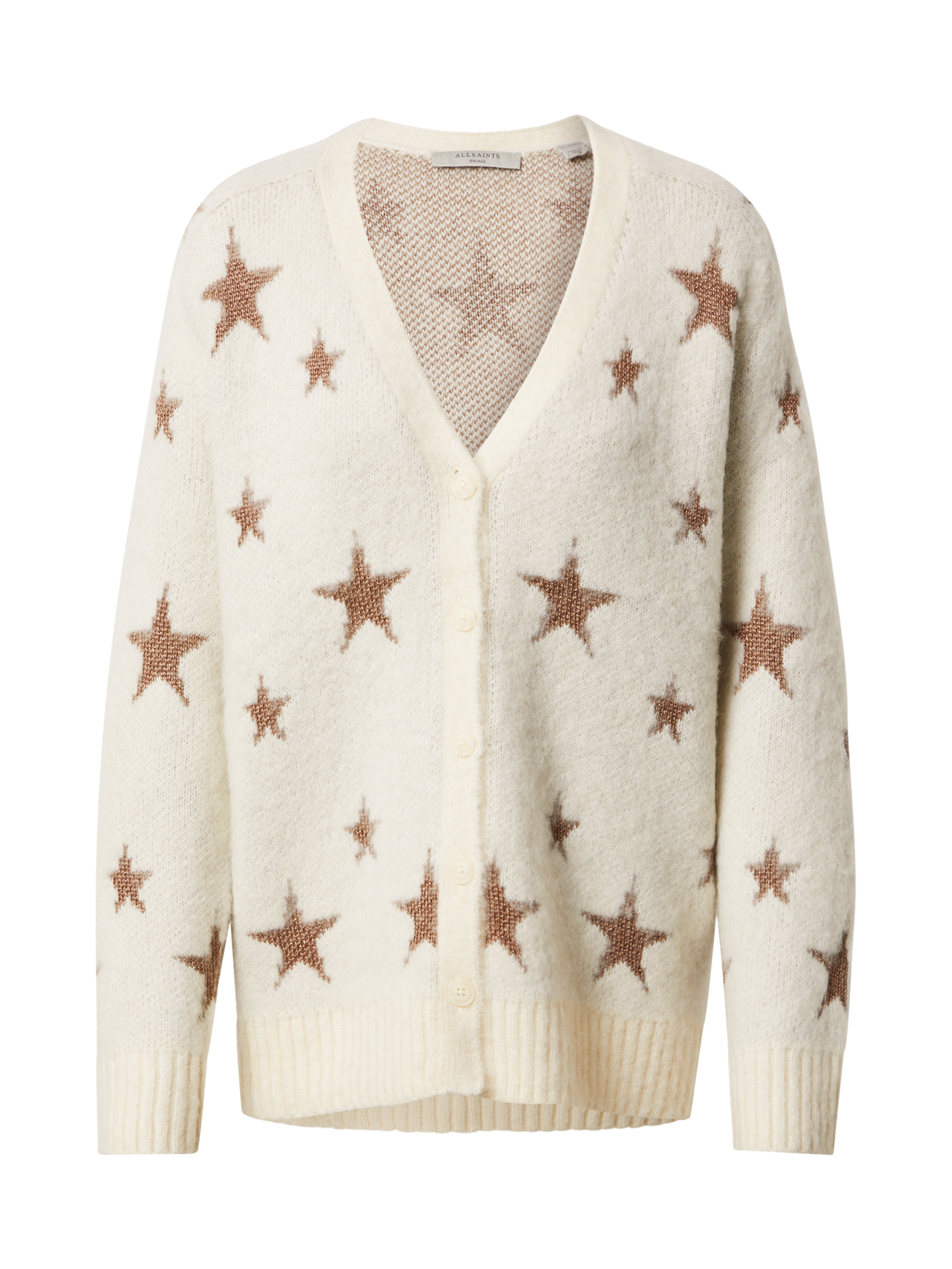 Swetry & dzianina Odzież AllSaints Kardigan Astra w kolorze Pełnobiałym 