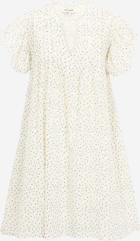 Lollys Laundry Košilové šaty 'Priya' – bílá: přední strana