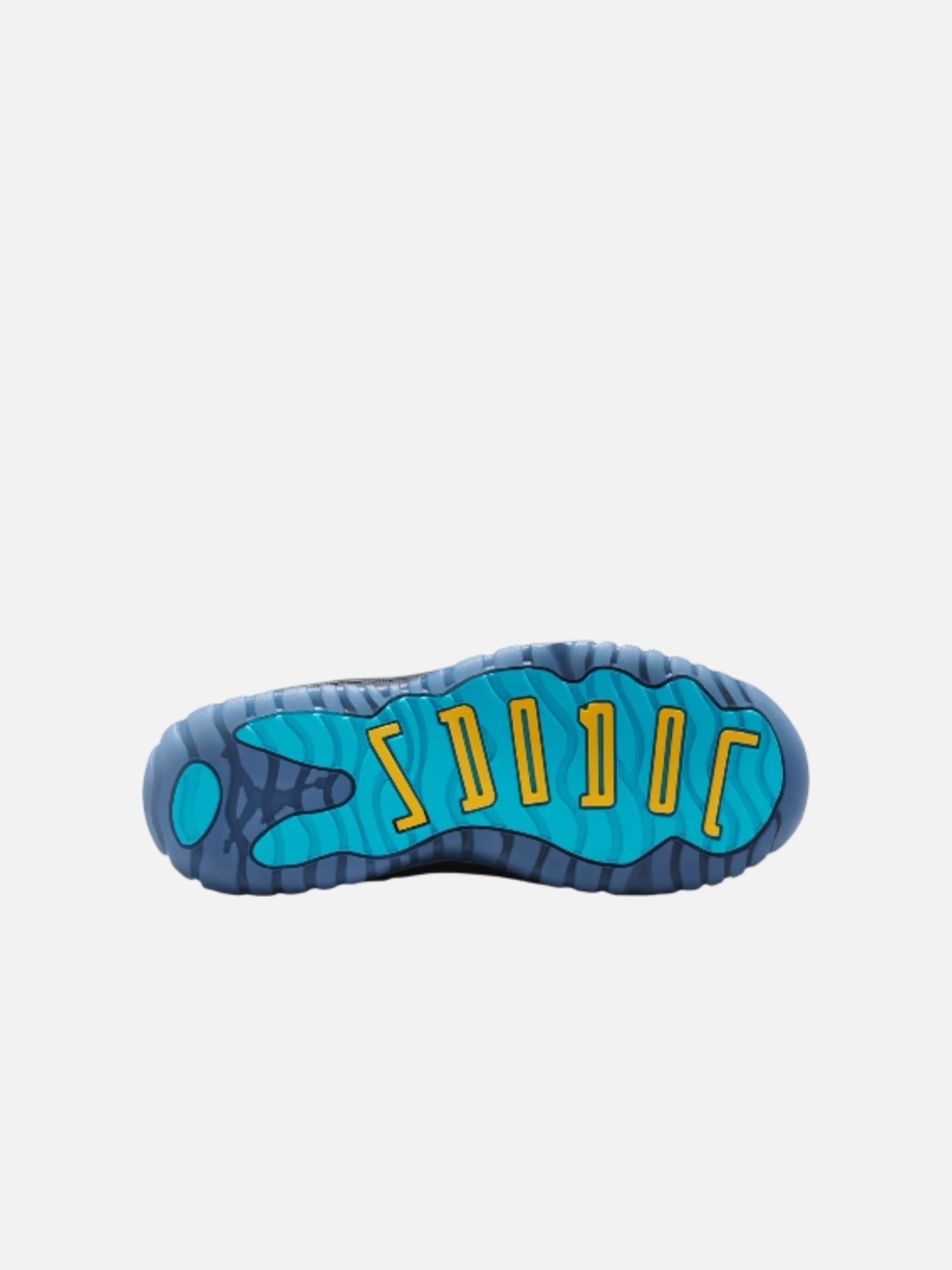 Sneaker alta 'Air Jordan 11 Retro Gamma Blue (2025) (Enfant et Bébé)' di Jordan in nero