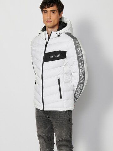 KOROSHI Winterjacke in Weiß