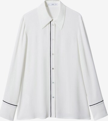 MANGO Blouse 'Cortazar' in White: front