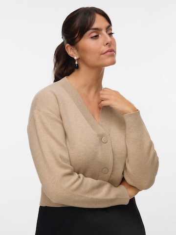 VERO MODA Kardigán 'VMGOLD ART' - bézs: elől