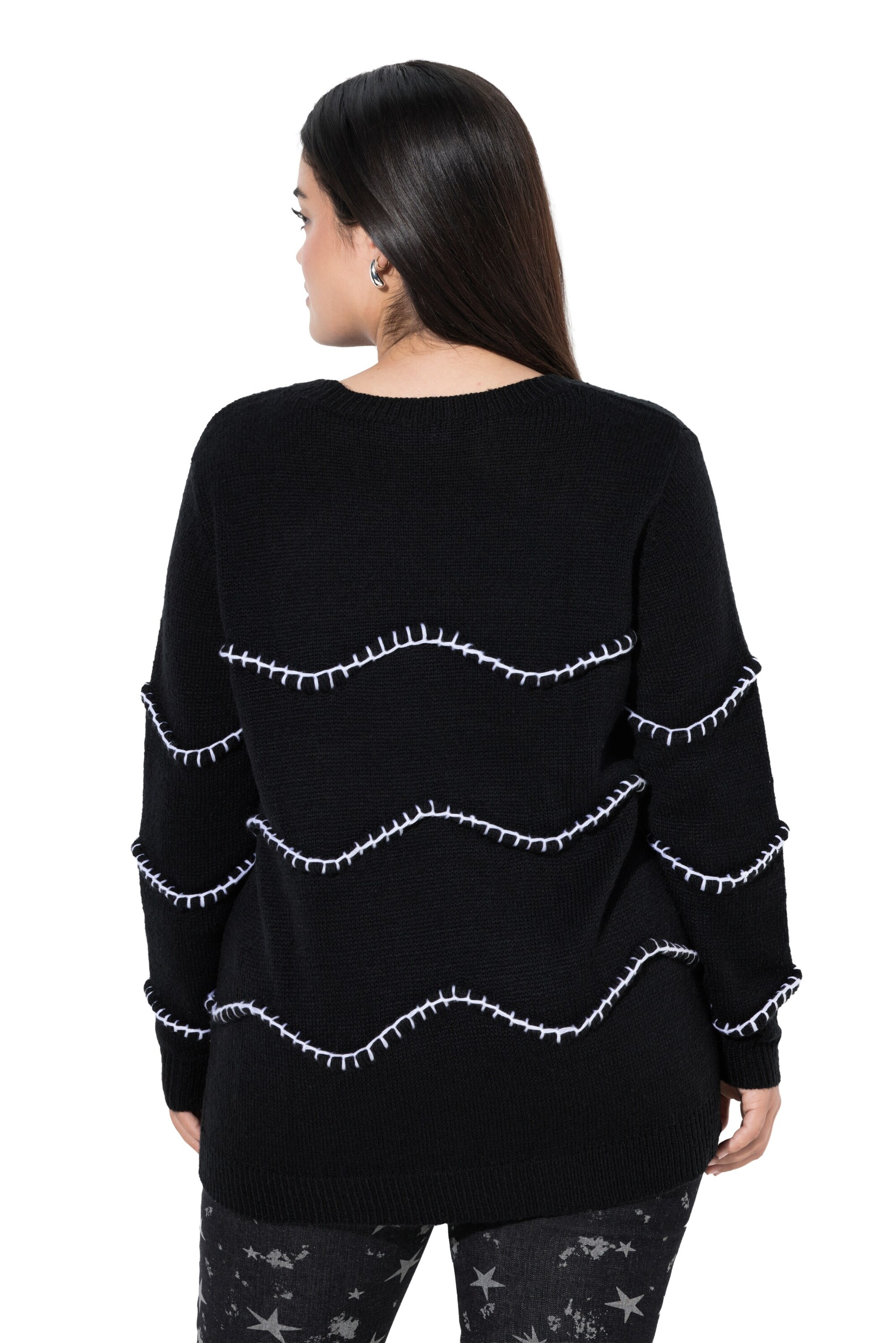 Angel of Style Trui in Zwart