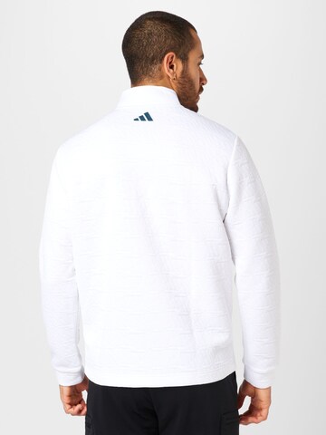 ADIDAS GOLF Športen pulover | bela barva