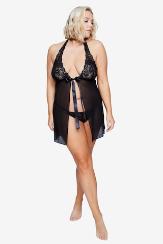 Ulla Popken Negligee in Black