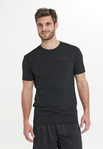 ENDURANCE Functioneel shirt 'Peako' in Zwart: voorkant