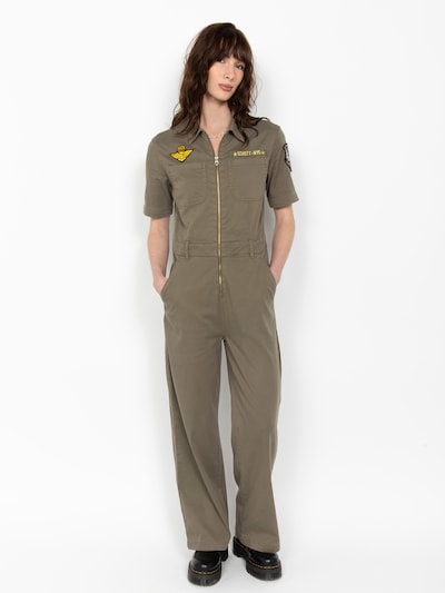 Schott NYC Combinaison en L/Regular en vert, Vue avec produit