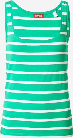 Top di ESPRIT in verde: frontale