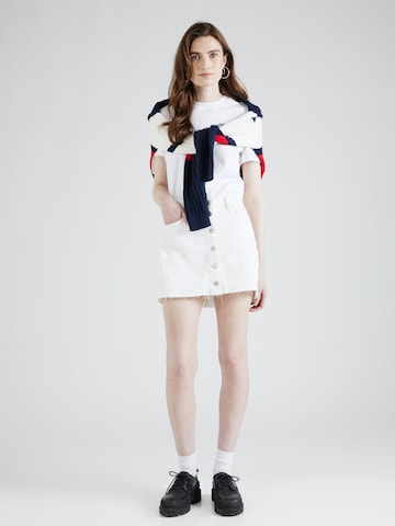 Tommy Jeans Skirt in White