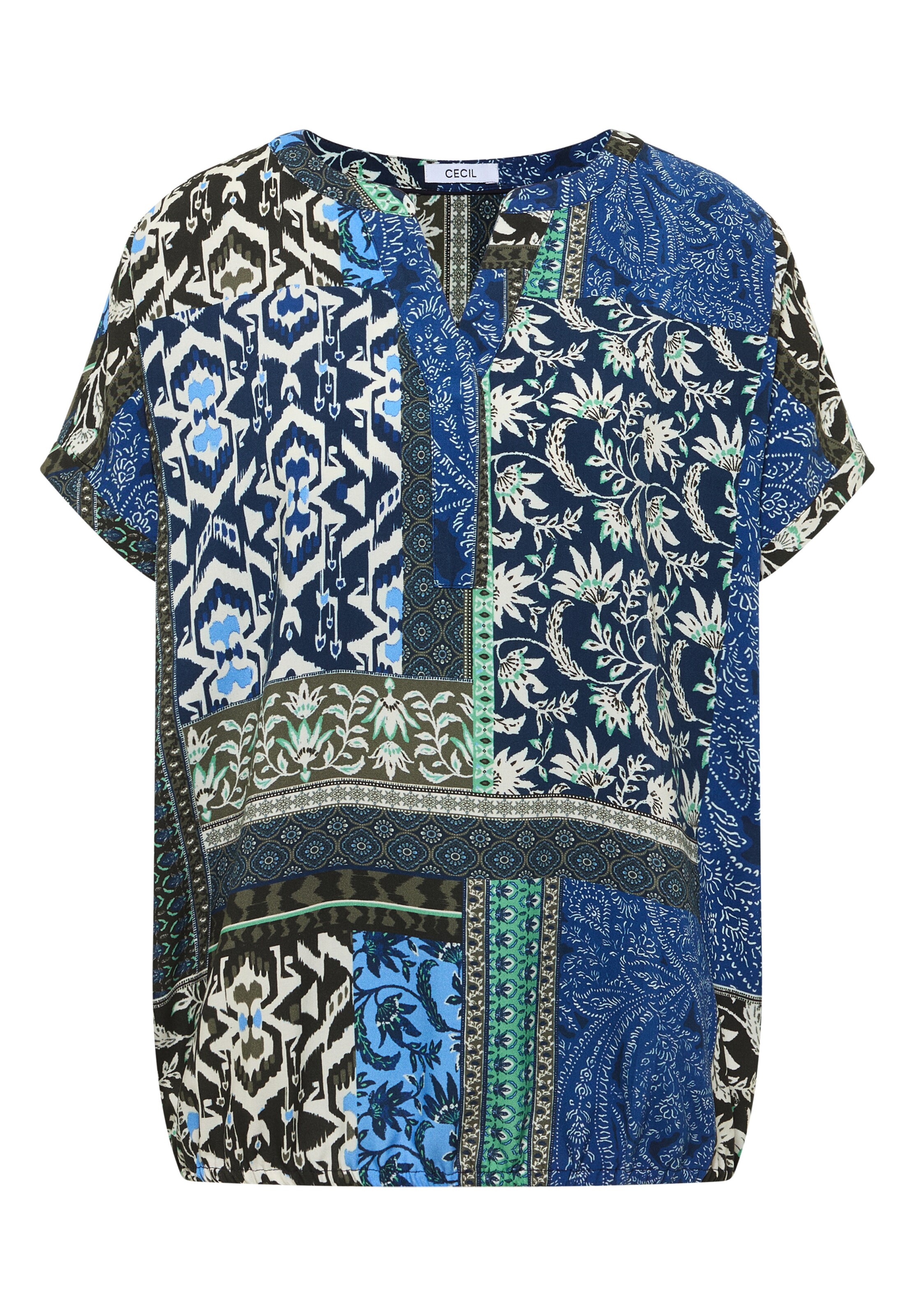 CECIL Blouse in Blue: front