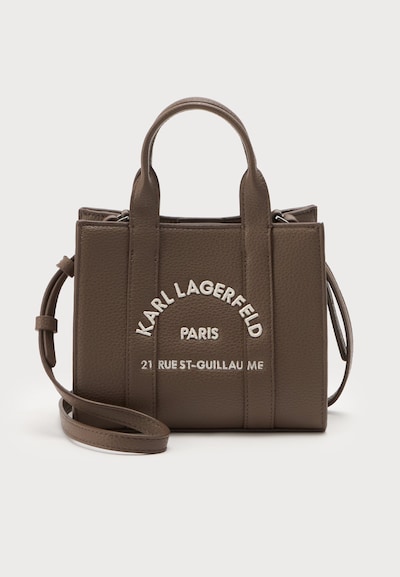 Karl Lagerfeld Ročna torbica 'K/RSG' v velikosti One Size  | barva blata / greige barva, Prikaz izdelka