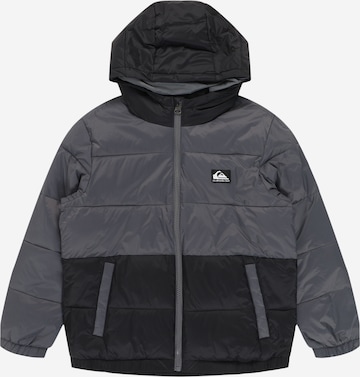 QUIKSILVER Outdoor jacket 'WOLFS SHOULDER' in Grey: front