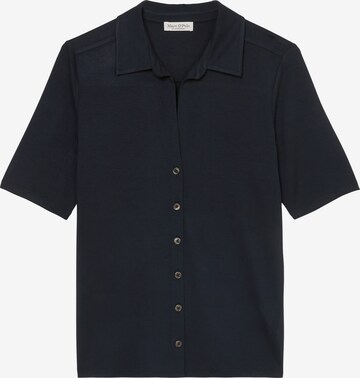 Marc O'Polo Blouse in Blauw: voorkant