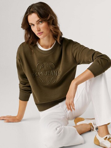 Felpa 'Maat' di Pepe Jeans in verde