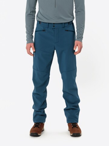 VAUDE Regular Outdoorhose 'Elope' in Blau: Vorderseite
