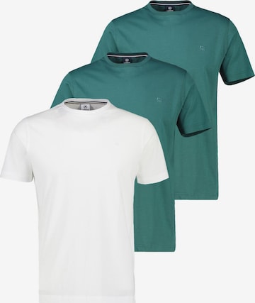 LERROS Shirt 'Basic' in Grün: Vorderseite