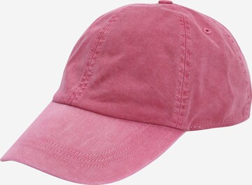 WEEKDAY Cap in Pink: front