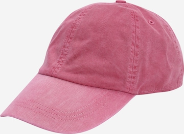 WEEKDAY Cap in Pink: front