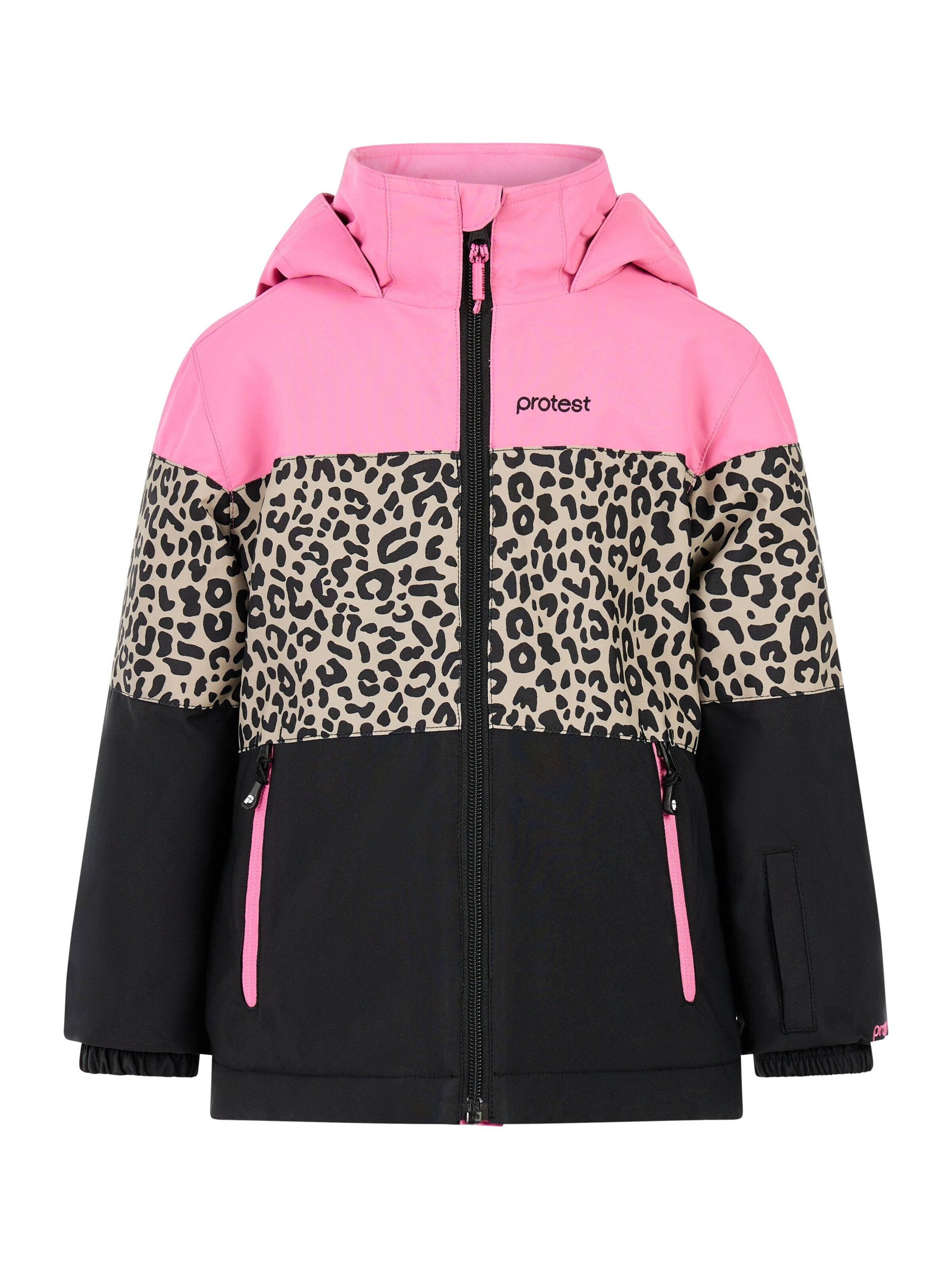 PROTEST Sports jacket 'PRTPleuni TD' in Pink: front