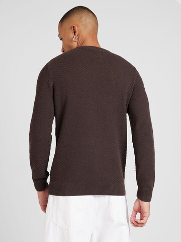 Only & Sons Pulover 'ONSFOSTER' | rjava barva