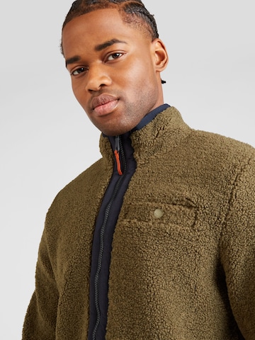 FARAH Fleece jacket in Green