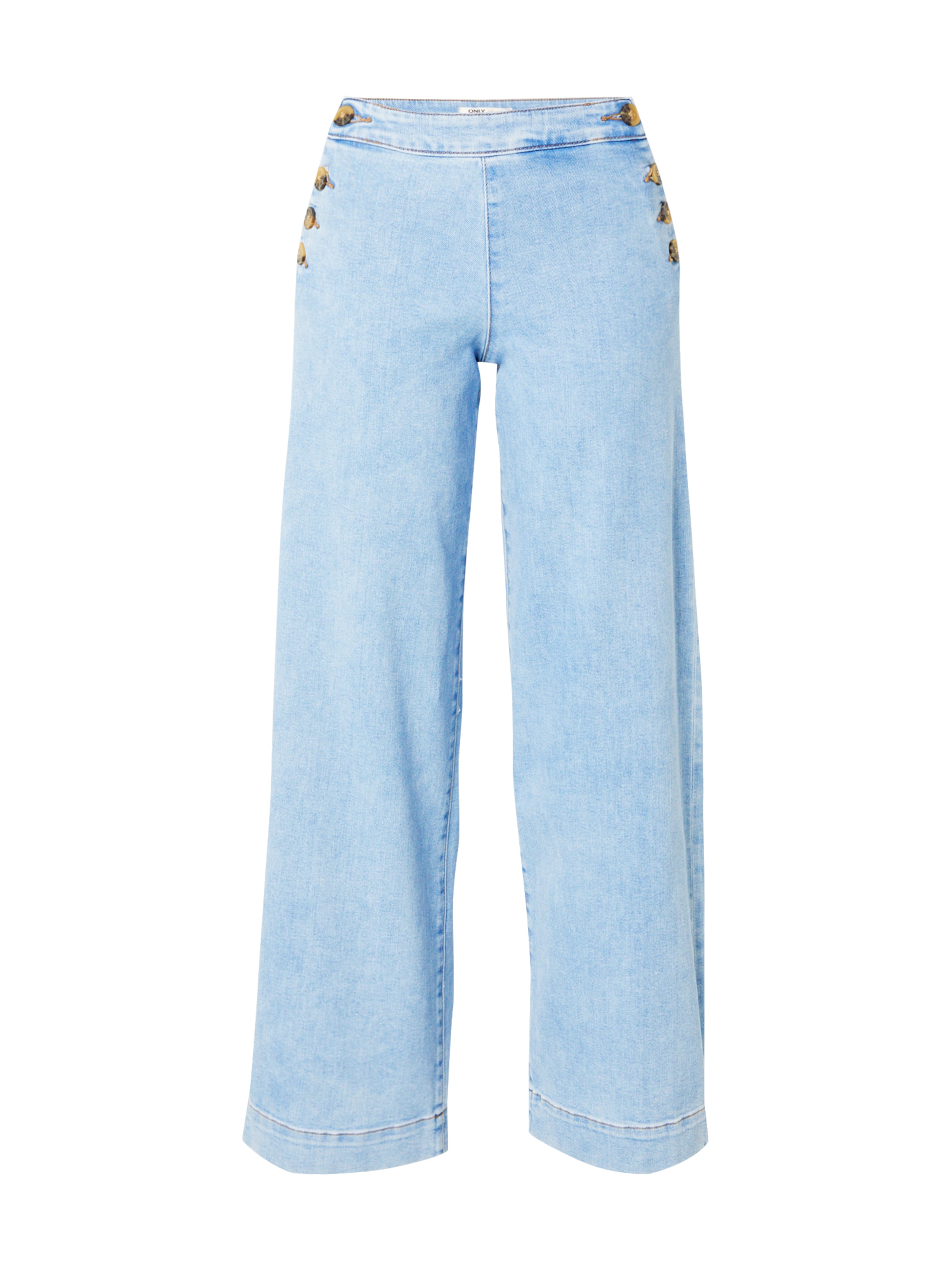 ONLY Wide leg Jeans 'ONLMadison' in Blauw: voorkant