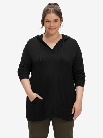 SHEEGO Sweater in Black: front