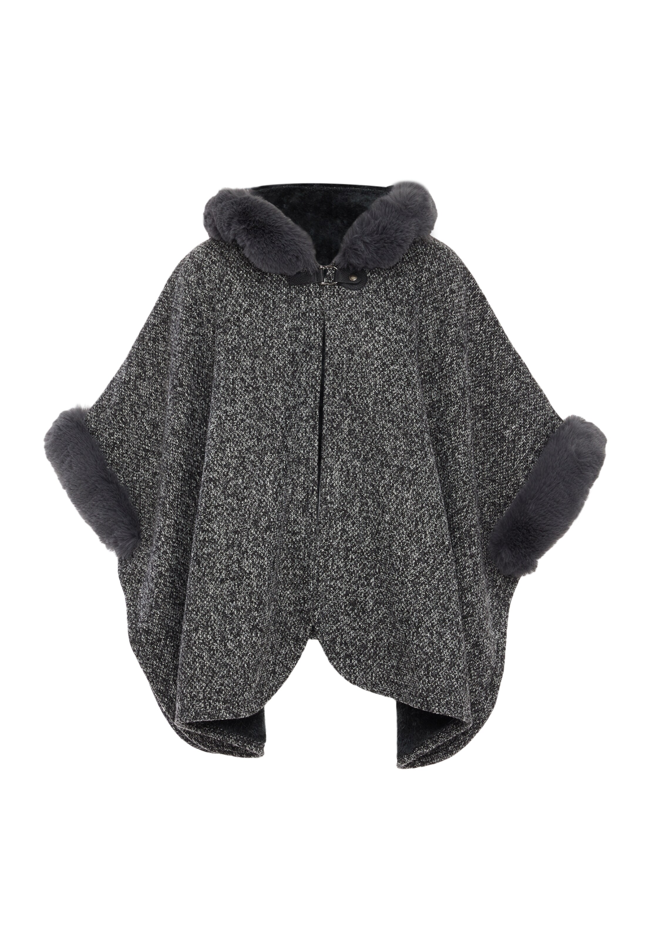 FRAULLY Cape in Grijs