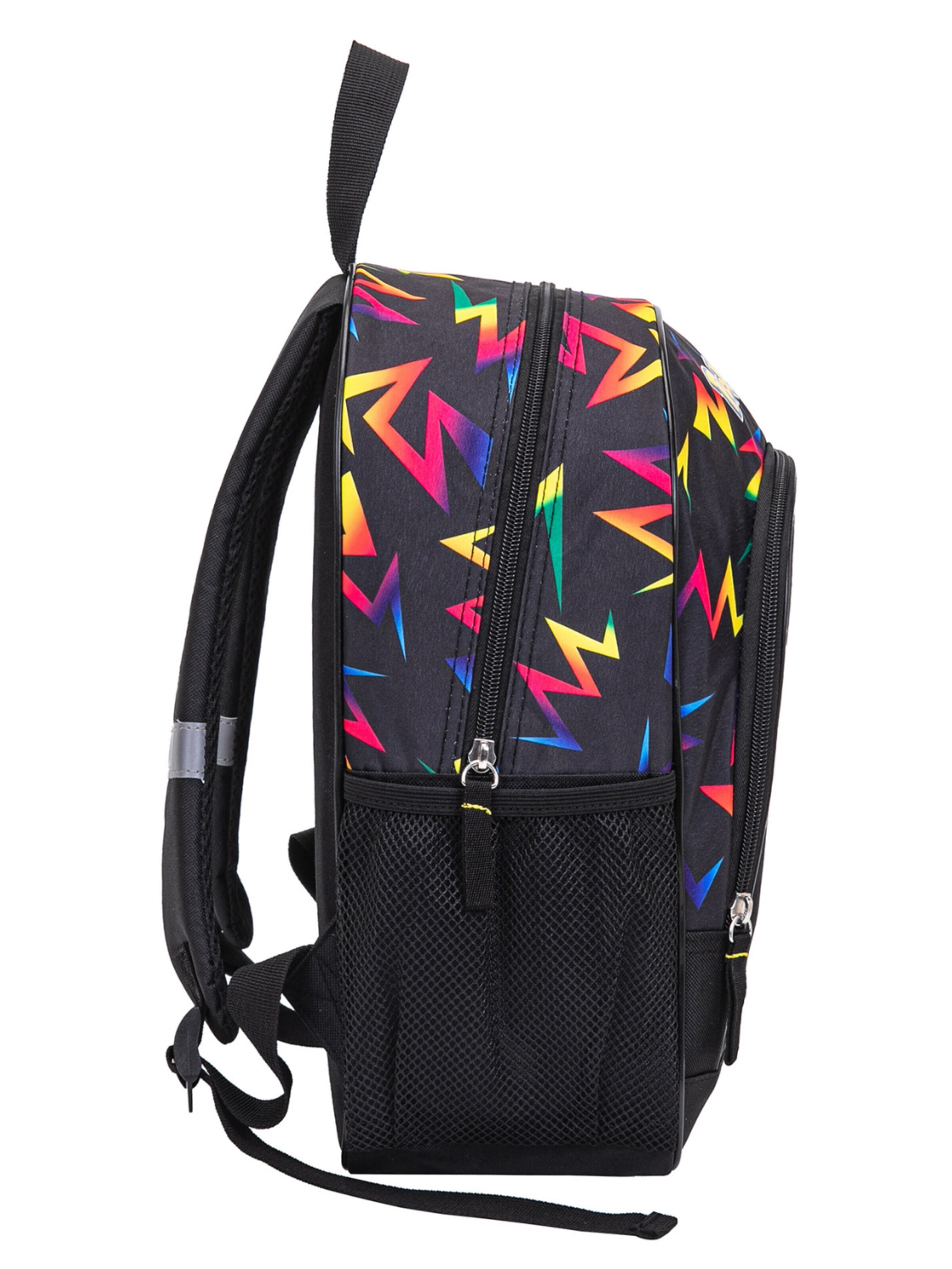 Pokémon Backpack 'Pokémon Backpack Kids Black – Boys Girls School Bag with Pikachu Design and Front Pocket' in Black