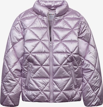 MINOTI Winter Jacket in Purple: front