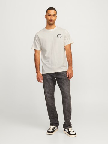 JACK & JONES - Camiseta 'RDDOLIVER' en blanco