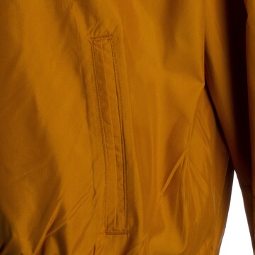 NIKE Athletic Zip-Up Hoodie in Orange