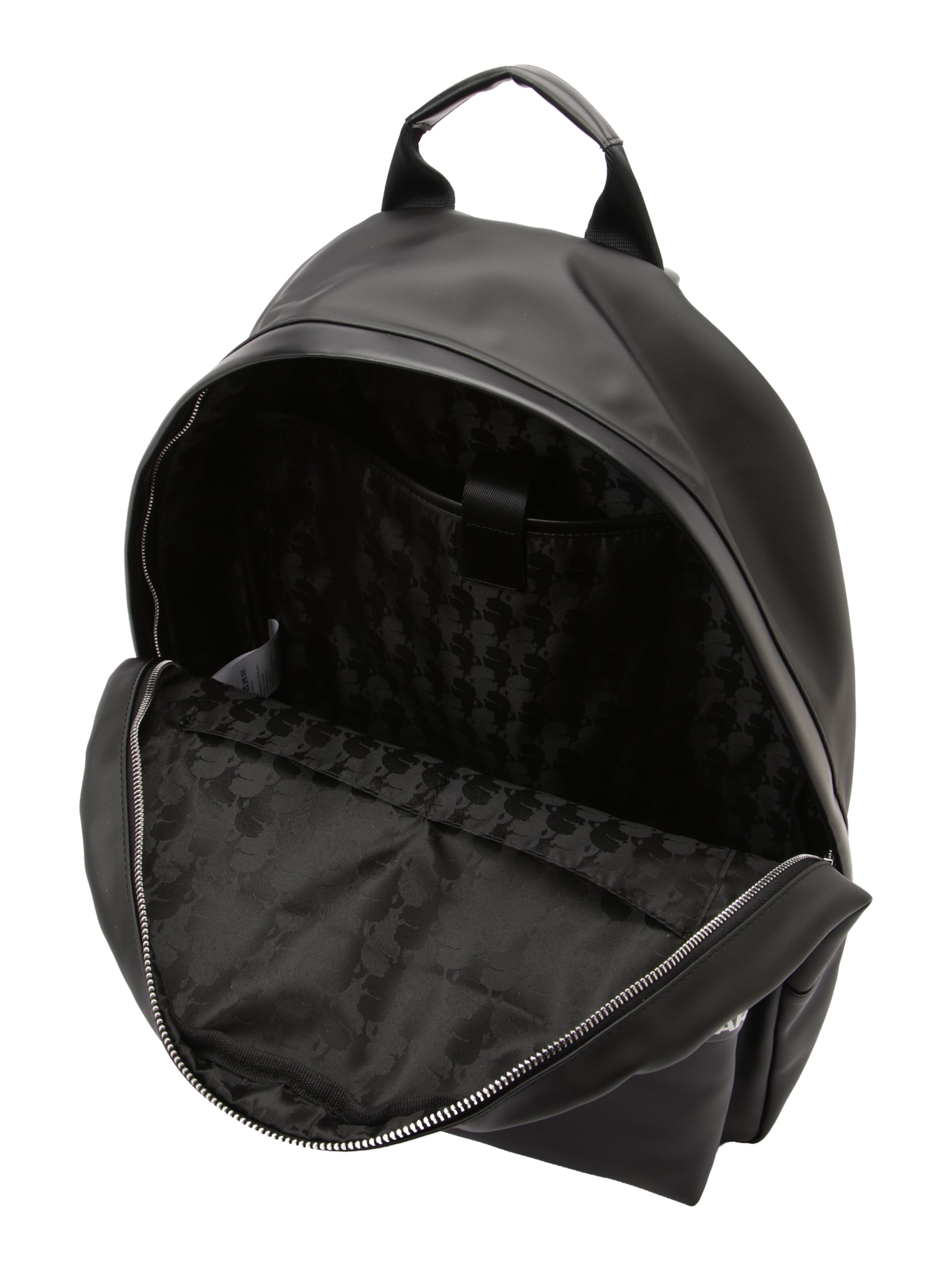 Karl Lagerfeld Backpack in Black: top