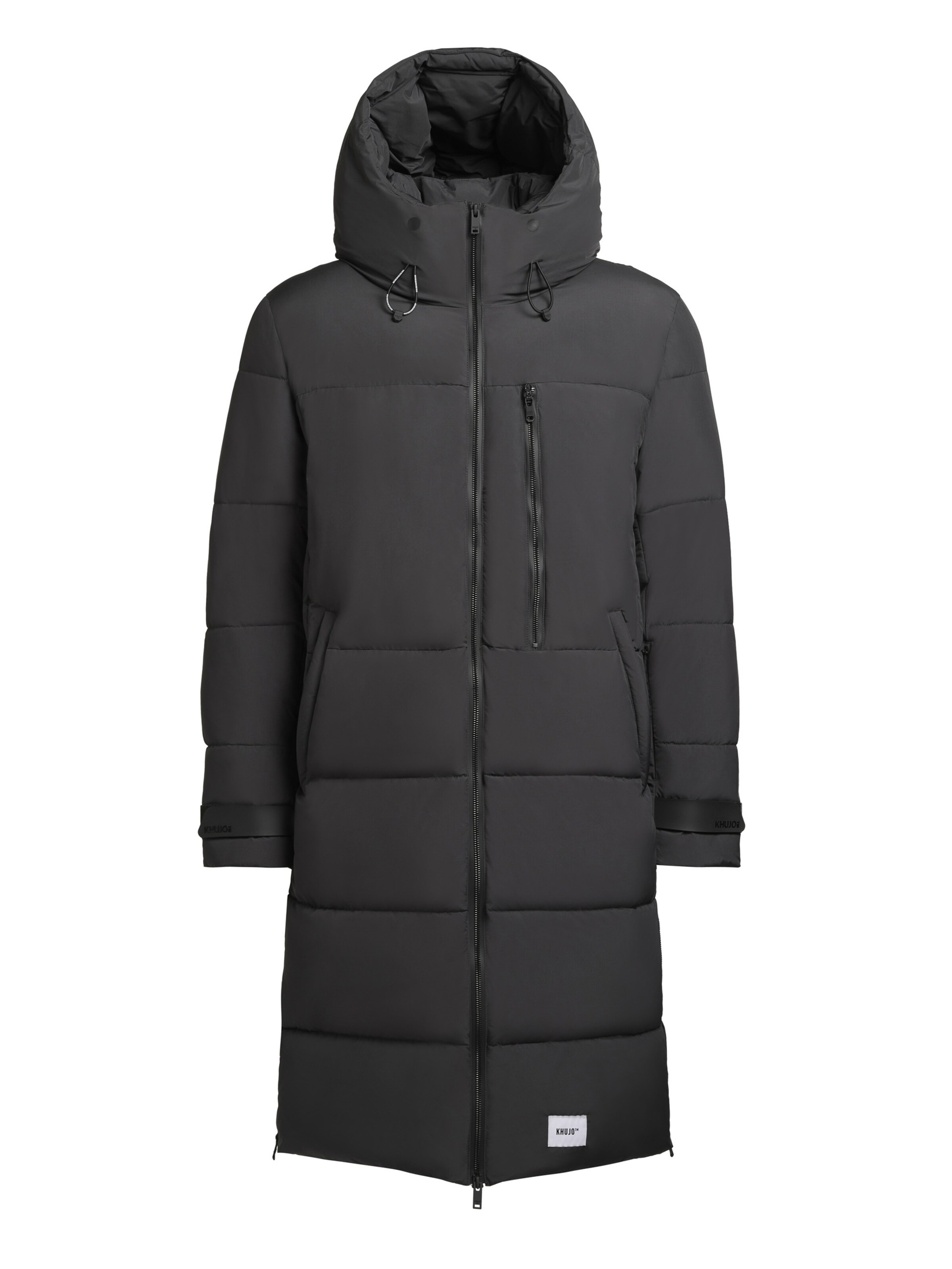 Cappotto invernale 'Siram' di khujo in grigio: frontale