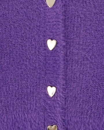 WE Fashion Strickjacke in Lila