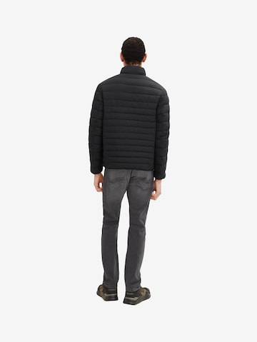 TOM TAILOR Between-season jacket in Black