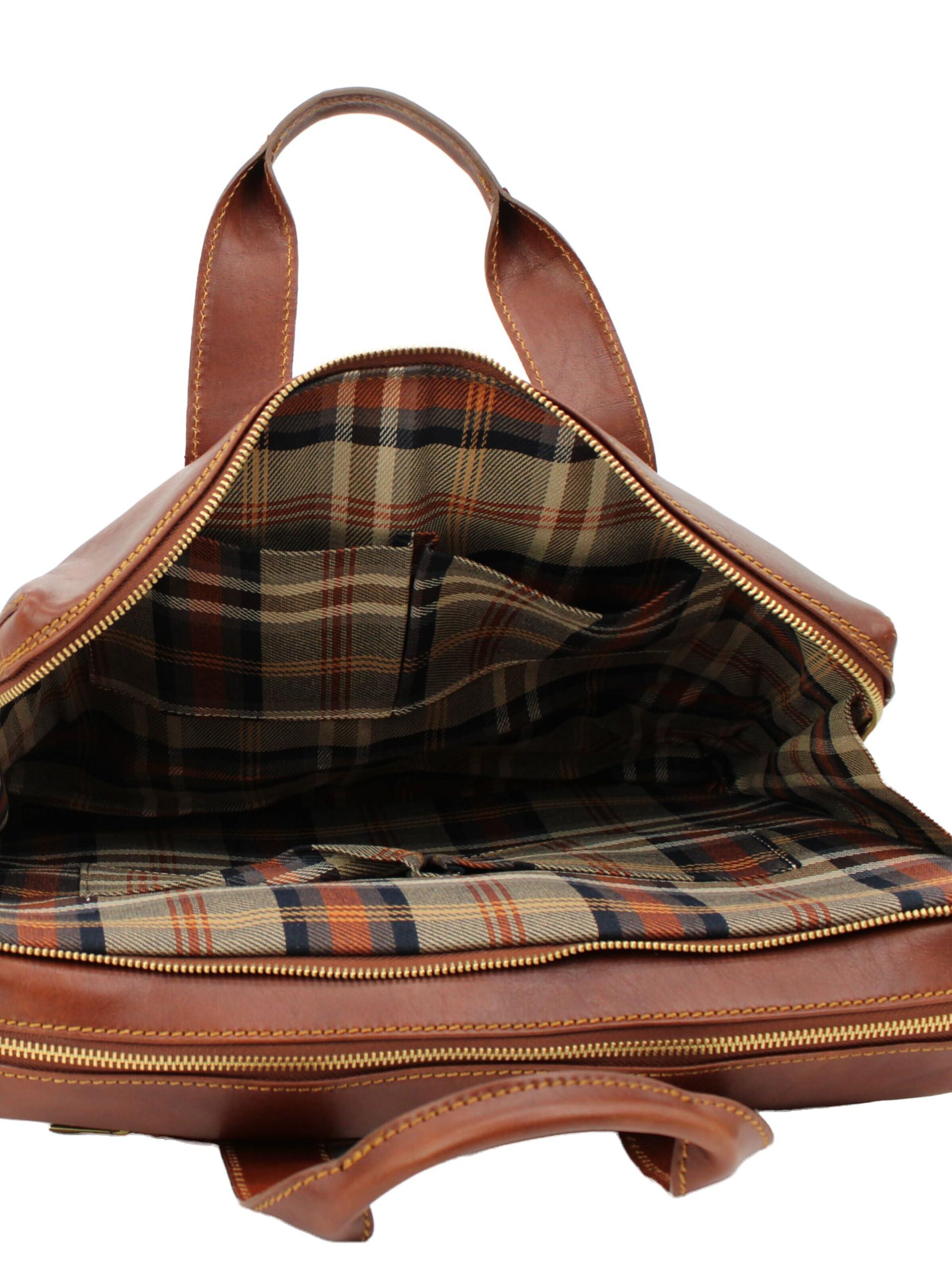 bupell Briefcase 'Ortensio' in Brown