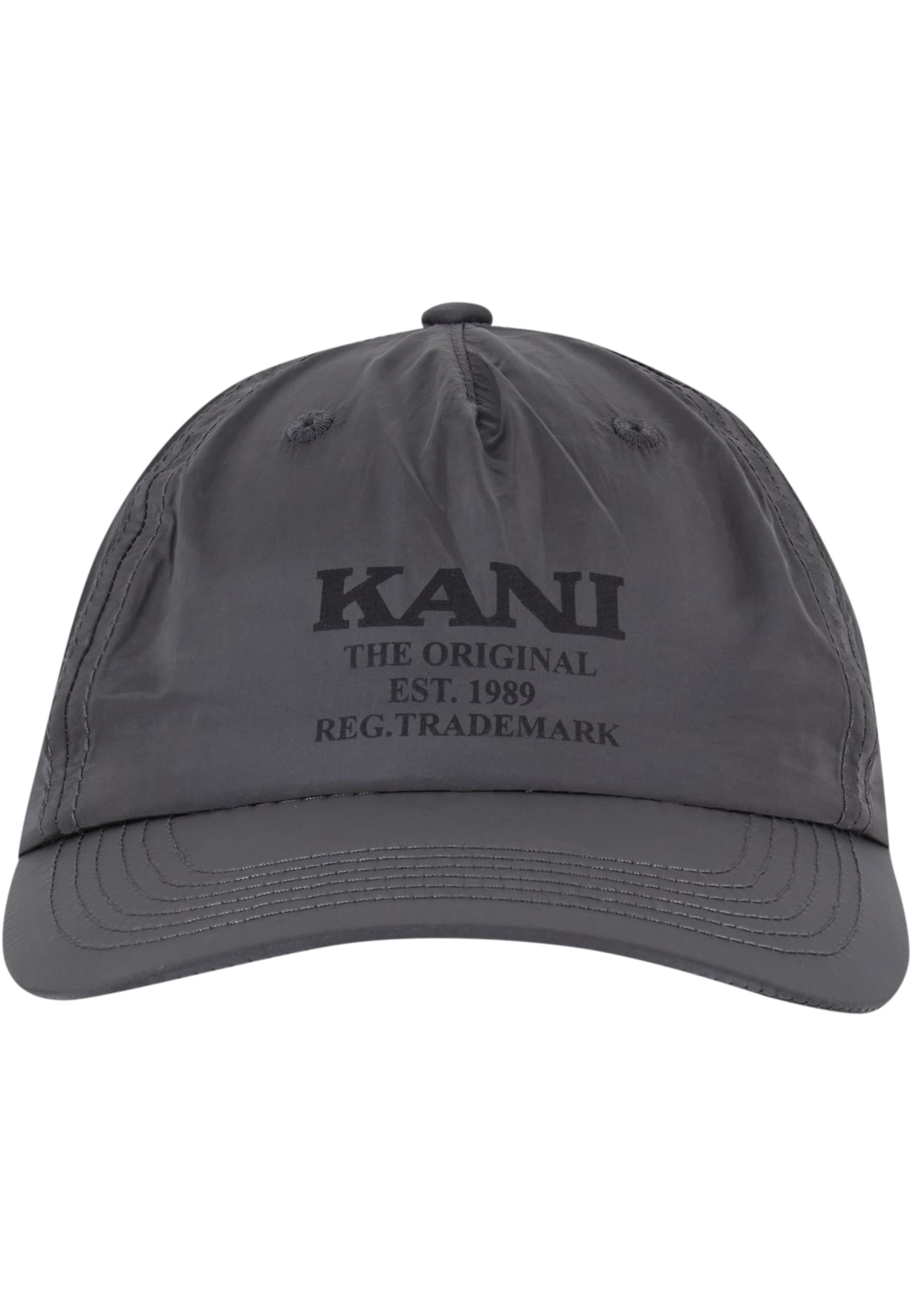 Karl Kani Cap in Grau: Vorderseite