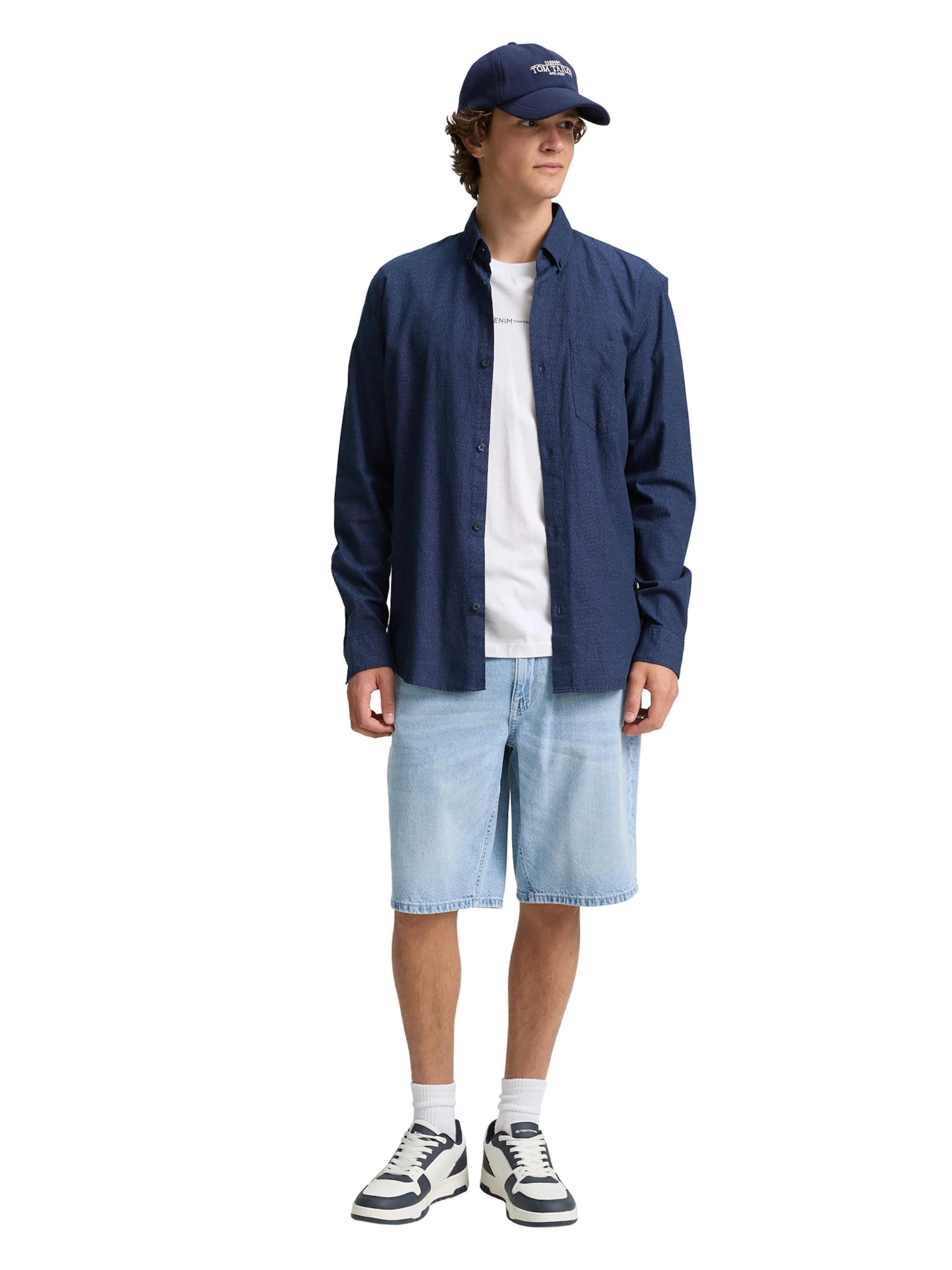 Loosefit Jean 'Waylen' TOM TAILOR DENIM en bleu