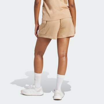 ADIDAS SPORTSWEAR Свободный крой Спортивные штаны 'Essentials' в Бежевый