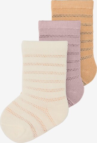Lil ' Atelier Kids Socken 'Hina' in Beige: predná strana