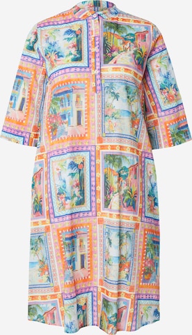 Emily Van Den Bergh Mekko värissä sininen: etupuoli