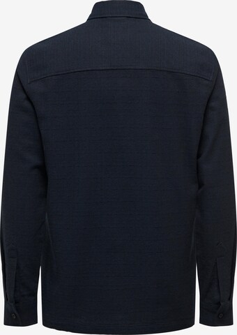 Only & Sons Regular Fit Hemd 'LAWSON' in Blau