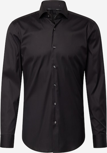 Dalykinio stiliaus marškiniai 'P-HANK' iš BOSS Black, spalva – juoda, Prekių apžvalga