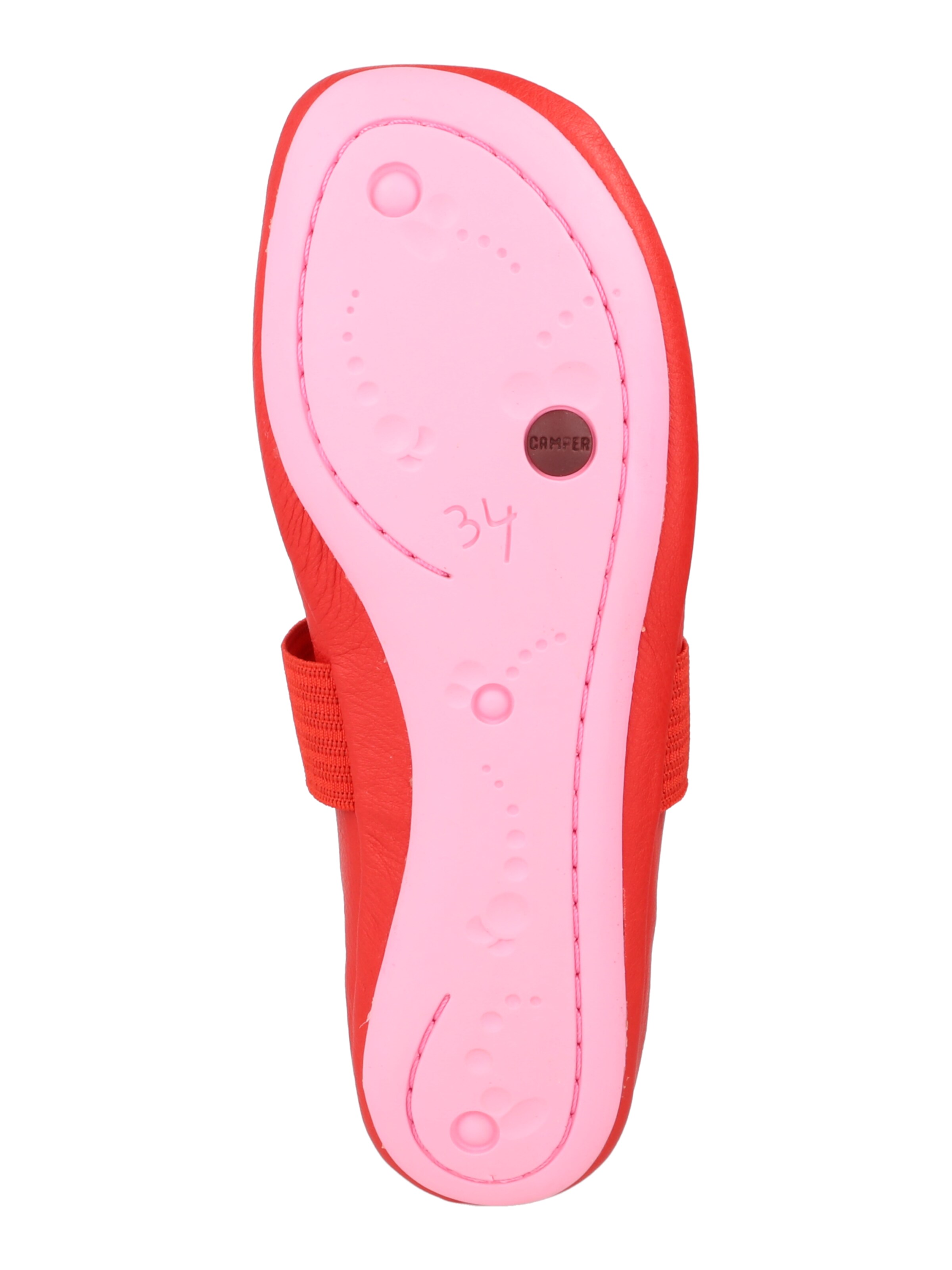 CAMPER Ballerina 'Right' in Rot
