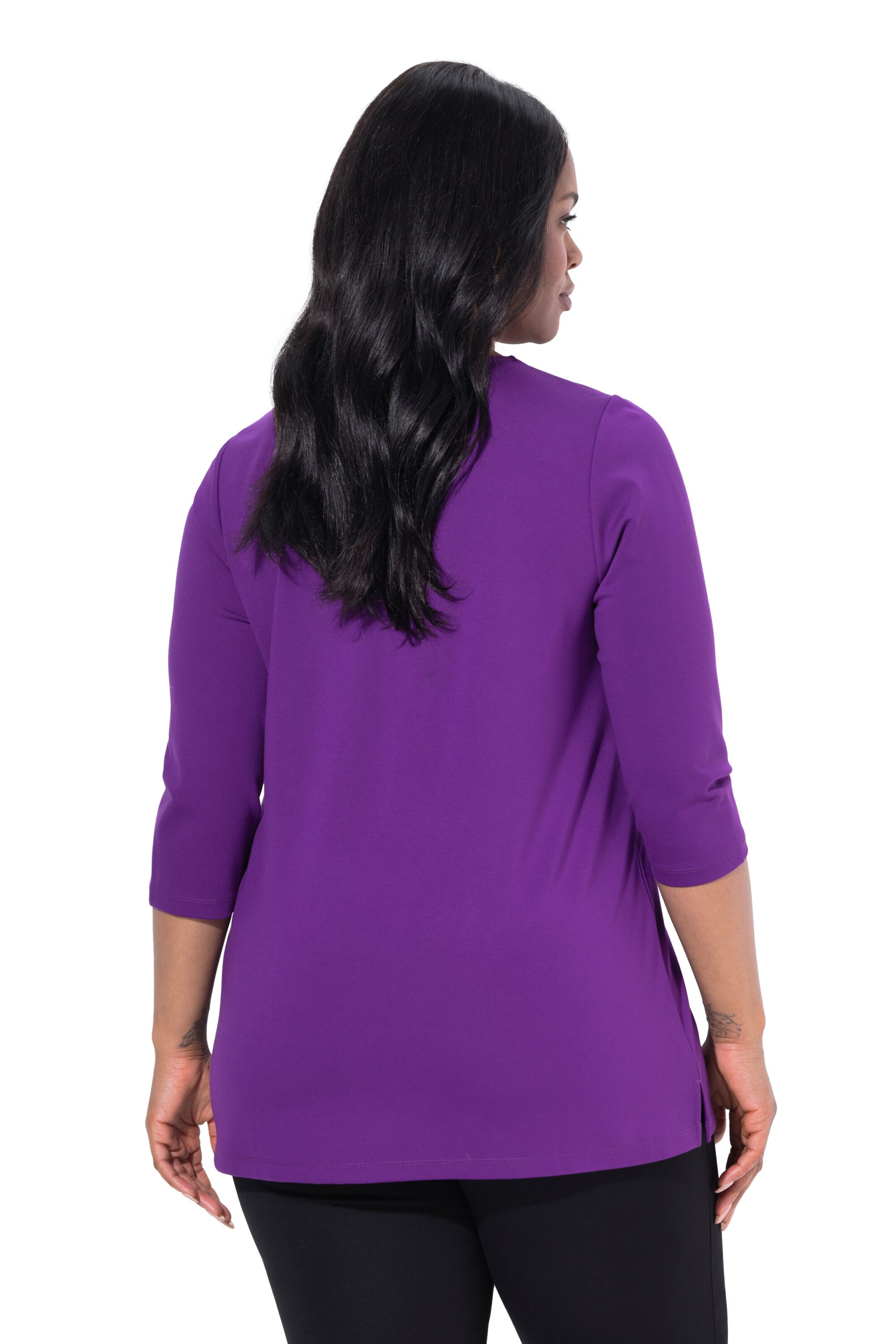 Ulla Popken Shirt in Lila