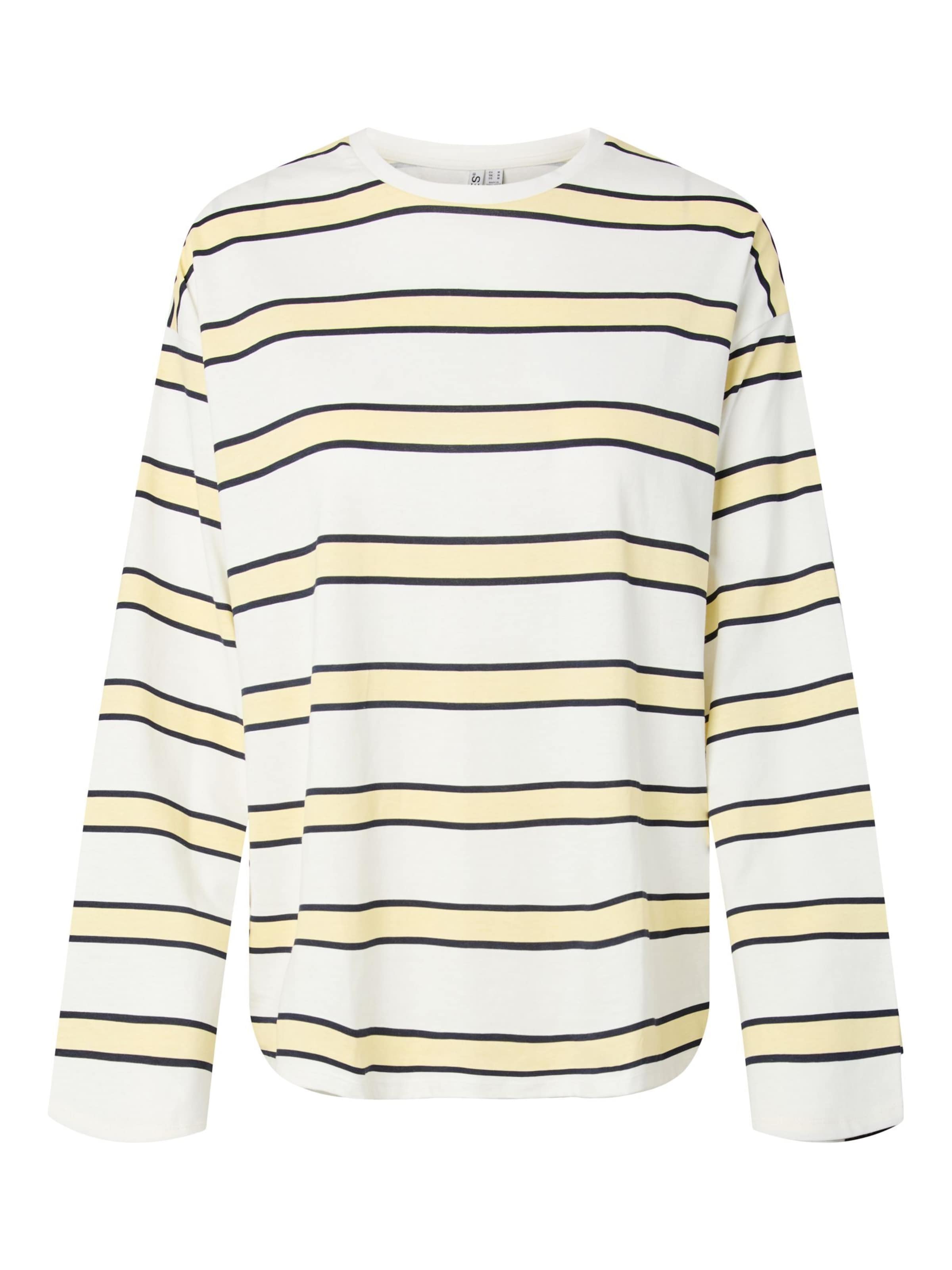 T-shirt 'PCMila' PIECES en jaune : devant