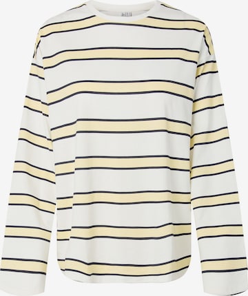 T-shirt 'PCMila' PIECES en jaune : devant